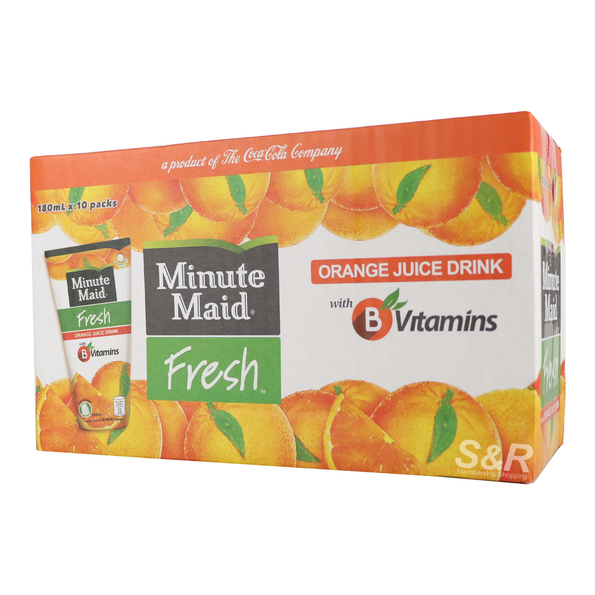 Minute Maid Orange Juice Drink 10pcs